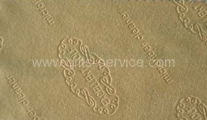 Embossed Logo to Cleaning Cloths