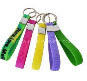 Customized Silicone Key Chains