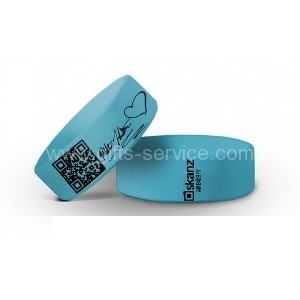 QR code silicone bracelet