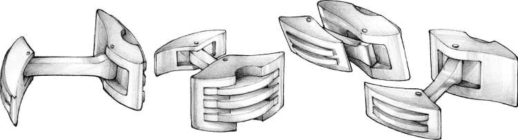 Σχήμα τροχού για ένωση μανικιών