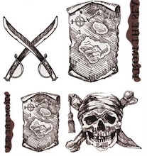 Pirate themed tattoos
