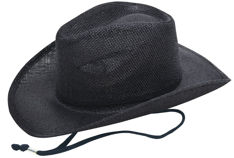 Reklamný slamený klobúk: kovboj