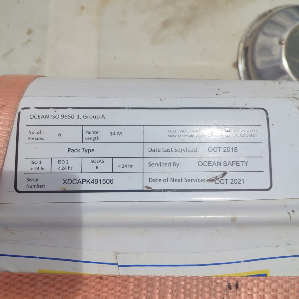 SURVITEC ZODIAC LIFERAFT IN HARD CASE CONTAINER Gifts Service