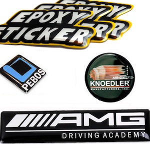 3D samolepky