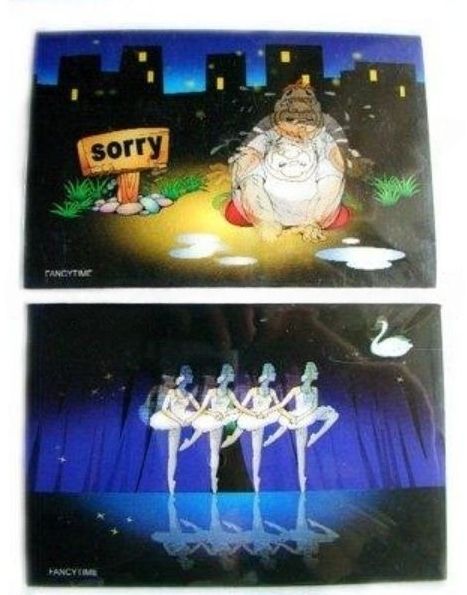 3d lentikularis reklam kepeslapok