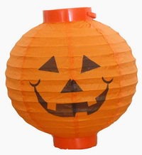 Haloween customised paper lanterns