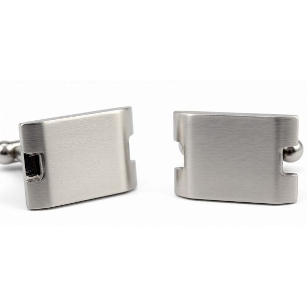 butoni camasa persoanlizati argint