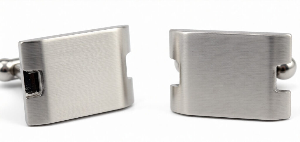 butoni camasa persoanlizati argint