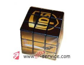 werbewürfel mit Aufdruck