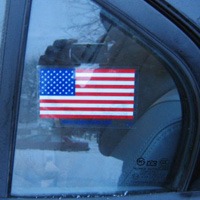 autocolant parbriz promotional