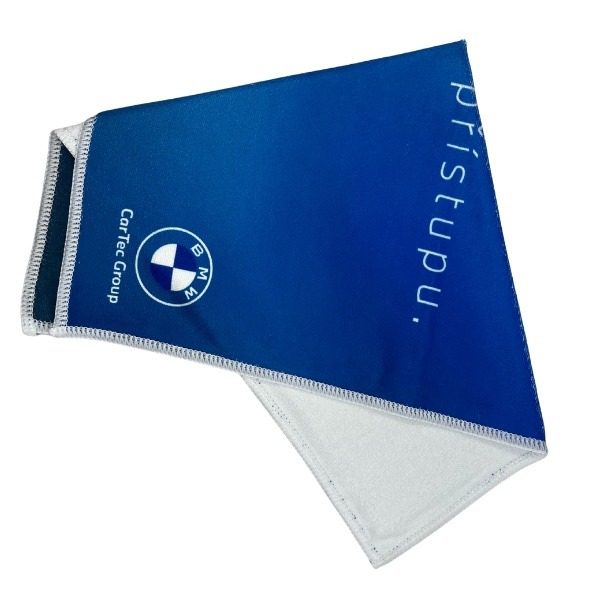 hadříky z mikrovlákna na přání klienta k čištění interiéru