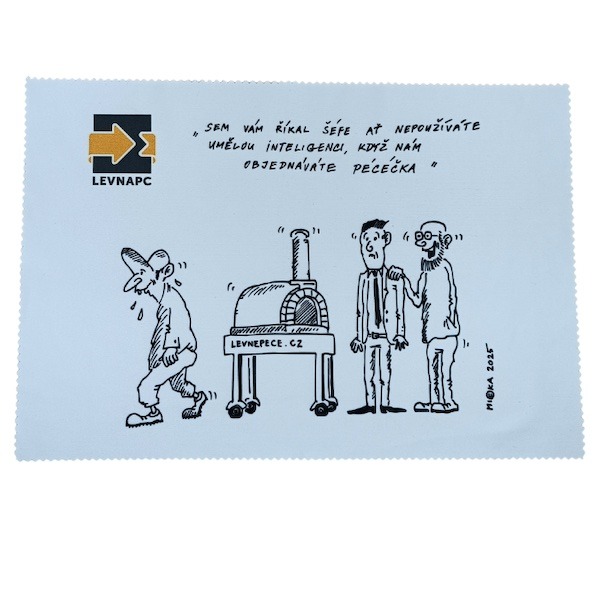 Hadřík s originální grafikou na přání klienta