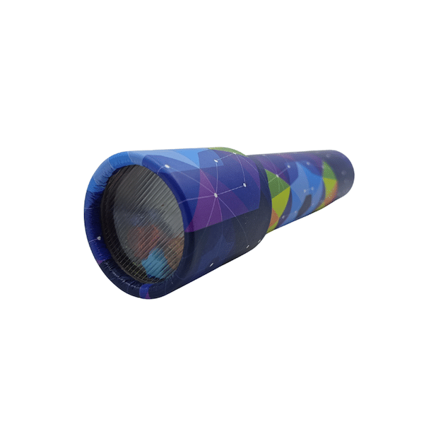 Dvoudílné reklamní kaleidoskopy s otáčecí čočkou